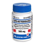 Apo - Metronidazole Capsule Bottle of 100 Capsules