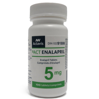 ACT - Enalapril Tablet Bottle of 100 Tablets