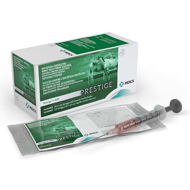 Prestige 3 + WNV for Horses Pack of 10, 1 mL/Dose
