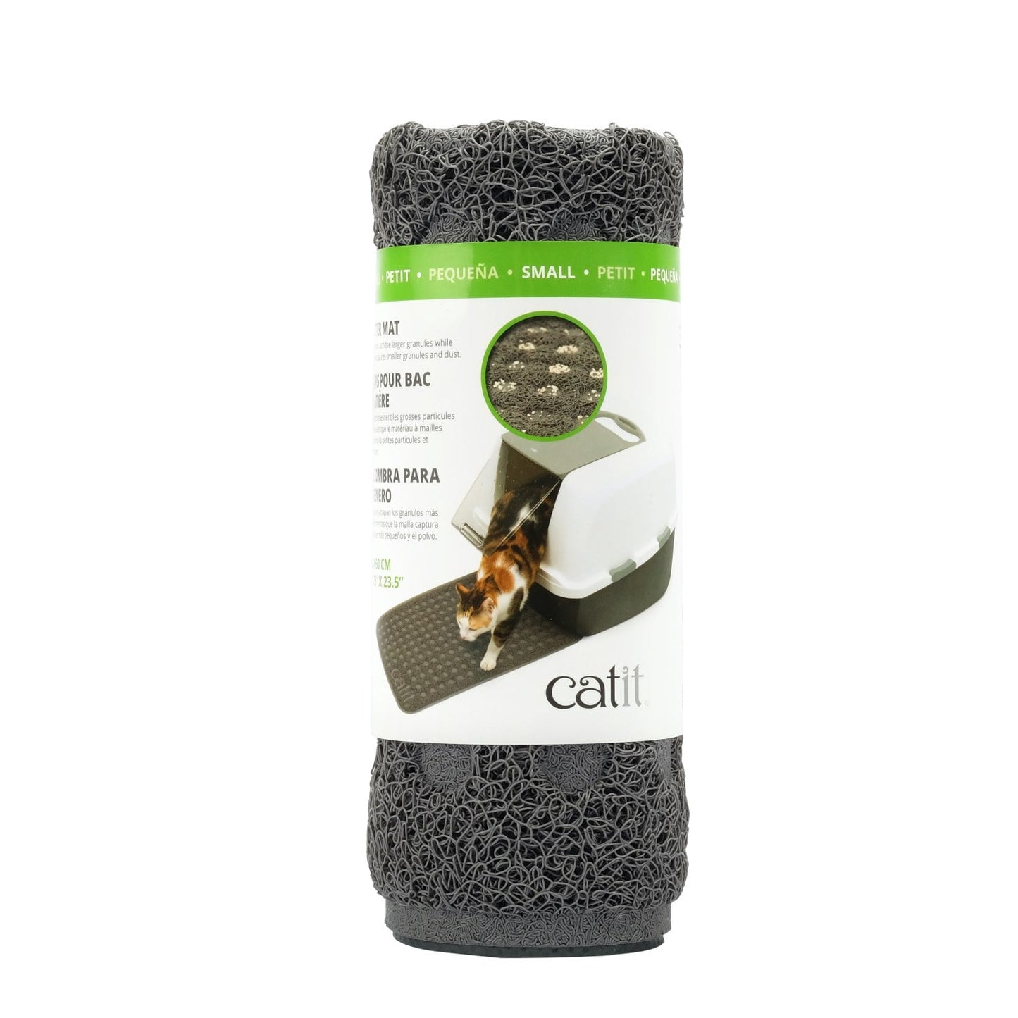 Litter Mat for Cats (Grey) 1 Unit - additional product view 2