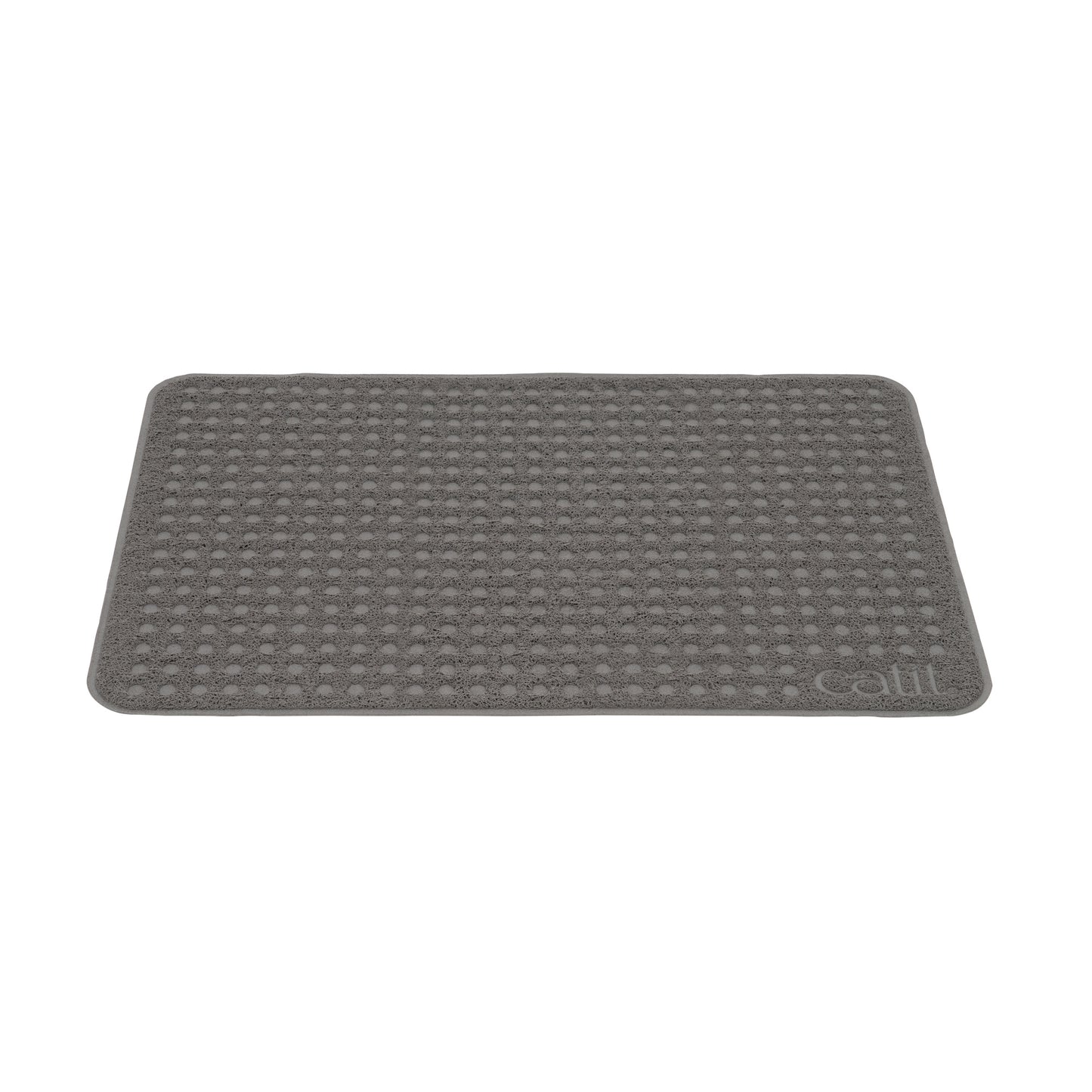 Litter Mat for Cats (Grey) 1 Unit, Large