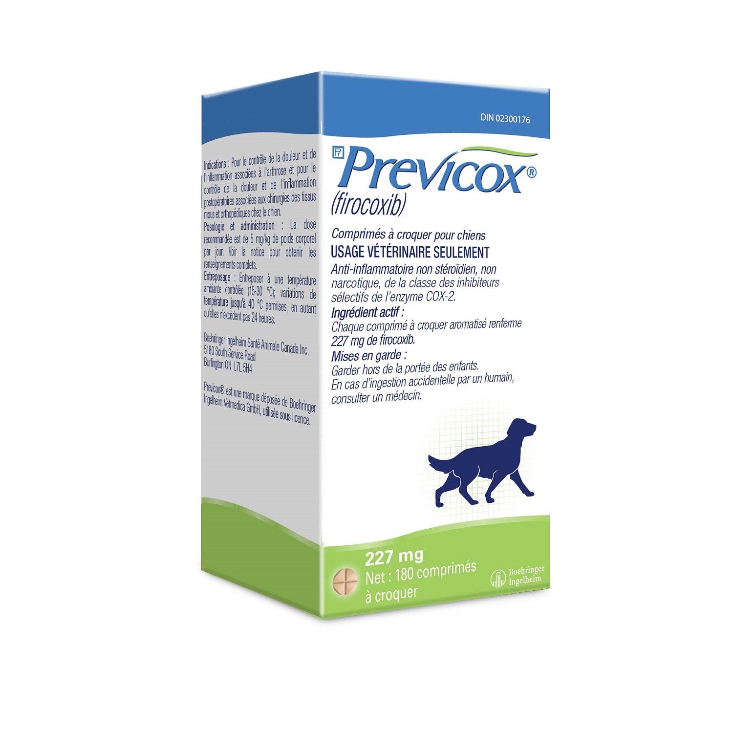 Previcox for Dogs 180 Chewable Tablets 227 mg