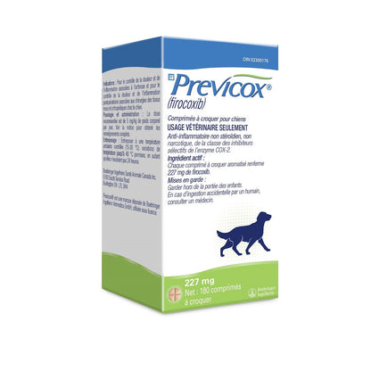Previcox for Dogs 180 Chewable Tablets 227 mg