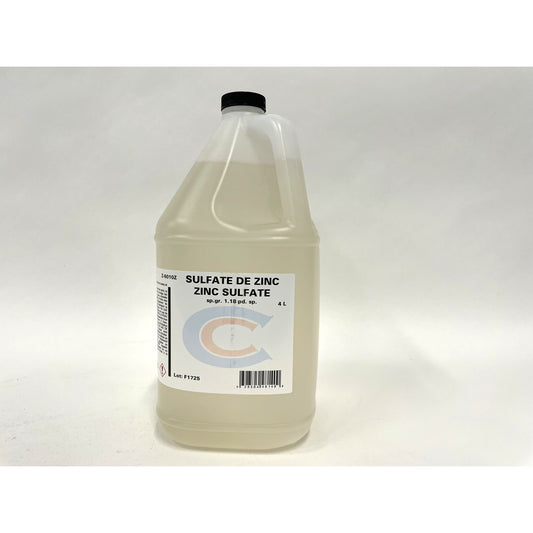 Zinc Sulfate 4 L Bottle