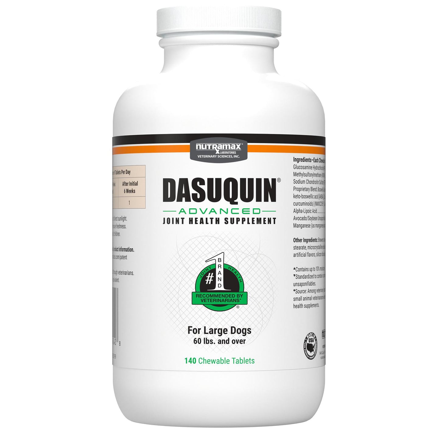 Dasuquin Advanced Chewable for Large Dogs - 140 Chewable Tablets - product image 1