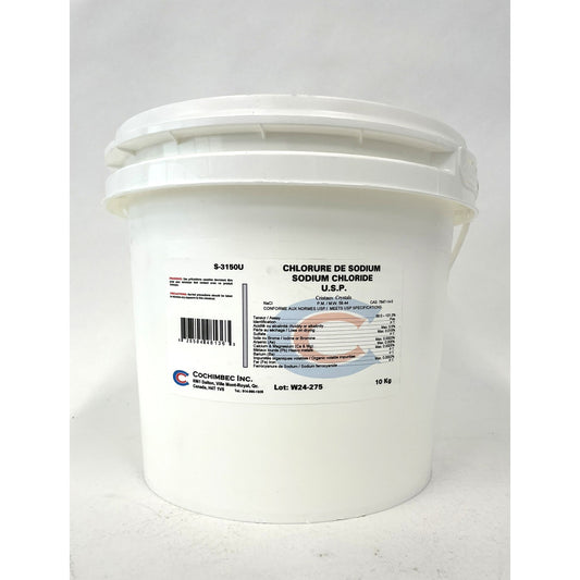 Sodium Chloride USP 10 kg Pack