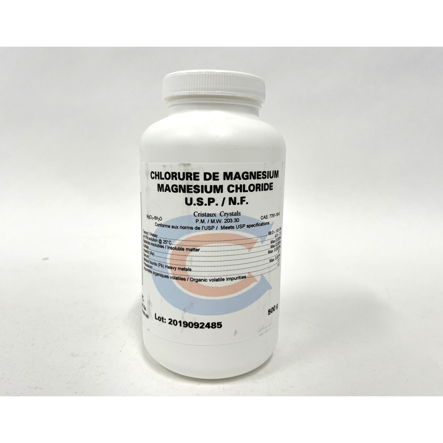 Magnesium Chloride Hexahydrate USP 500 g Pack