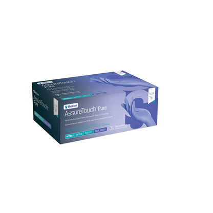 AssureTouch Pure Nitrile Exam Gloves, Powder-Free, Non-Sterile, Small