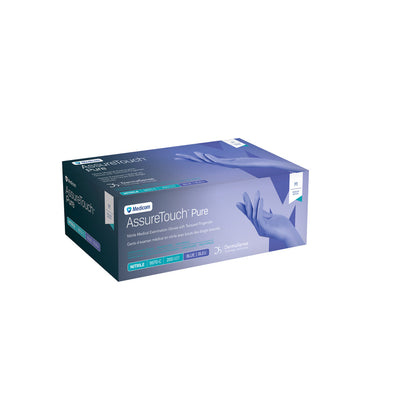 AssureTouch Pure Nitrile Exam Gloves, Powder-Free, Non-Sterile, Medium