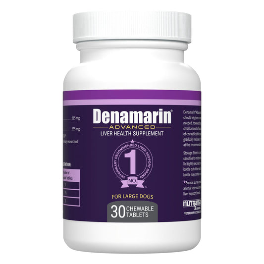 Denamarin Advanced Chewable for Dogs 30 Tablets 215 mg