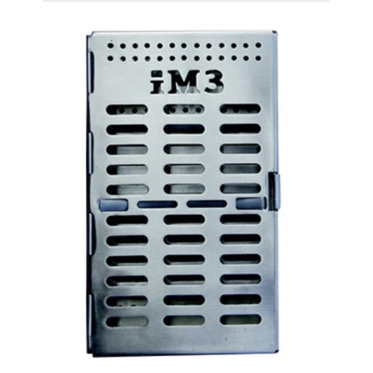 Instrument Cassette 1 Cassette, Stainless Steel, Medium
