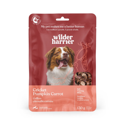 Dog Training Treats for Dogs (Cricket, Pumpkin and Carrot) 130 g Bag