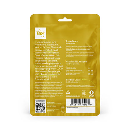 Vegan Dog Treats for Dogs (Seaweed, Pineapple and Ginger) 120 g Bag - additional product view 2