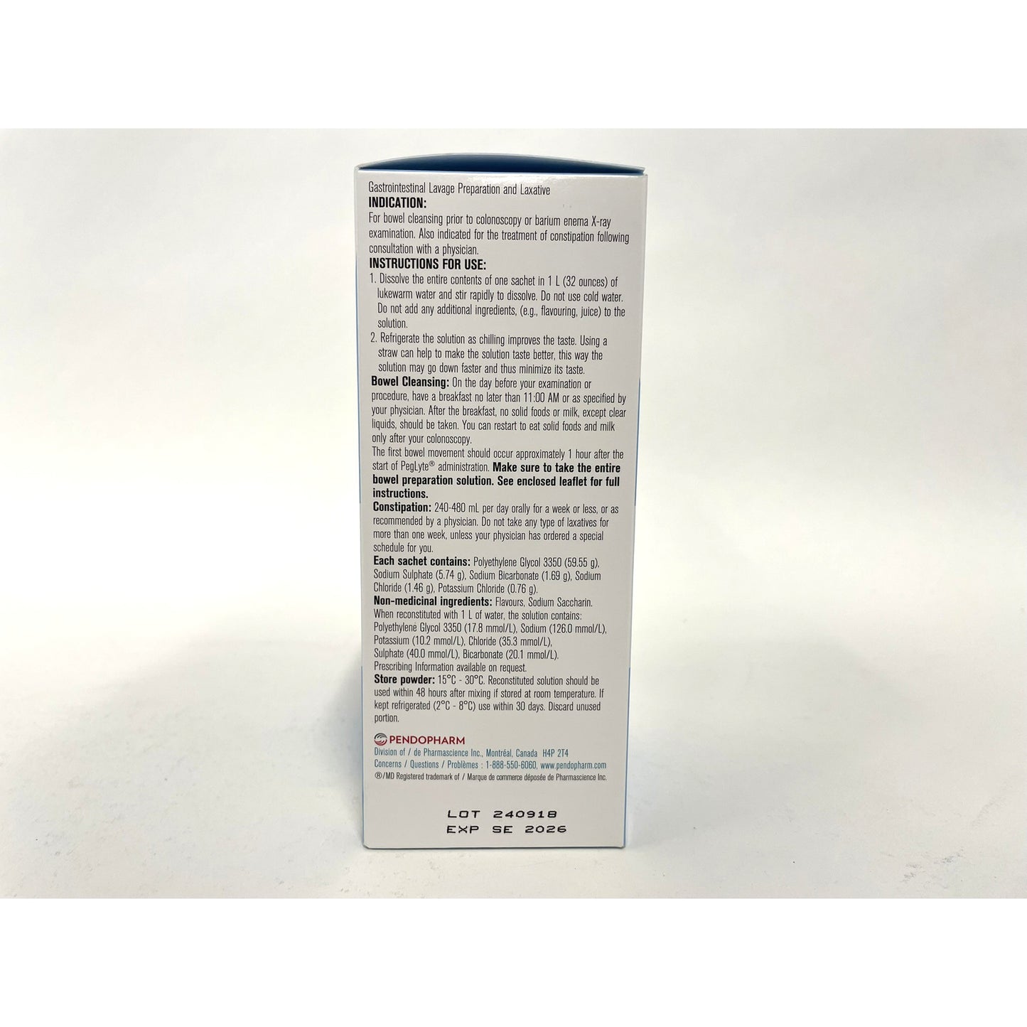 Peglyte Powder for Solution 4 Pouches of 70 g Per Pack