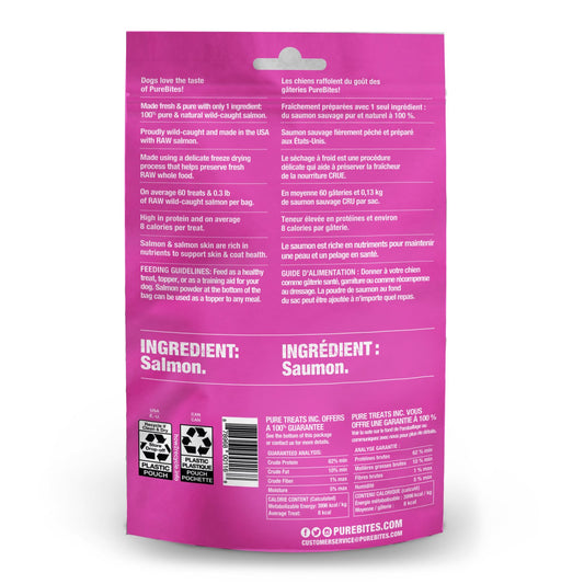 PureBites for Dogs (Salmon) 33 g Bag - additional product view 2