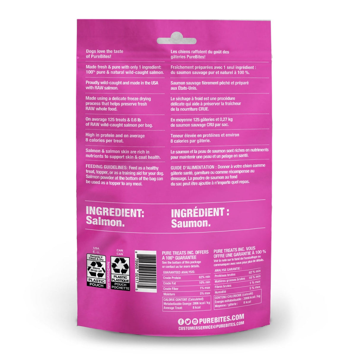 PureBites for Dogs - Salmon / 70 g - product image 2