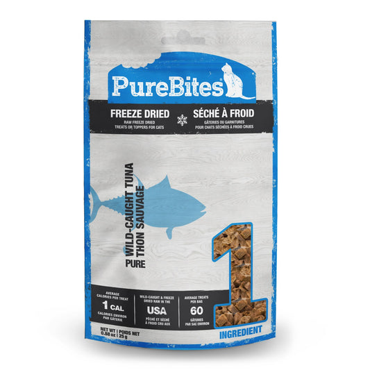 PureBites Freeze - Dried Cat Treats for Cats (Tuna) 25 g Bag