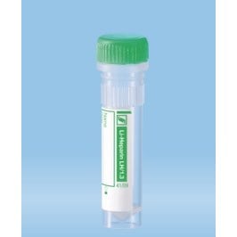 Micro Sample Tube (Green) Pack of 100, 1.3 mL