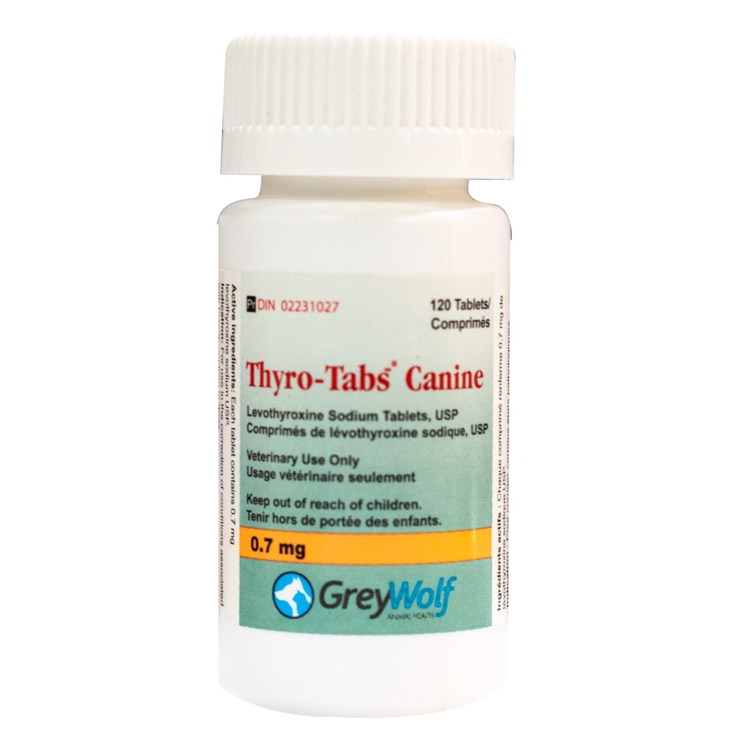 Thyro-Tab for Dogs, 0.7 mg, 120 Tablets