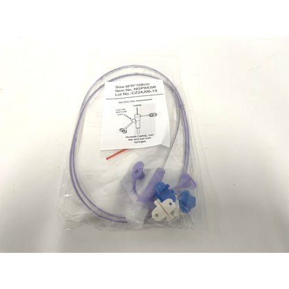 Nasogastric Feeding Tube Plus with Stylet (Weighted) 1 Tube 8 Fr x 108 cm - additional product view 2