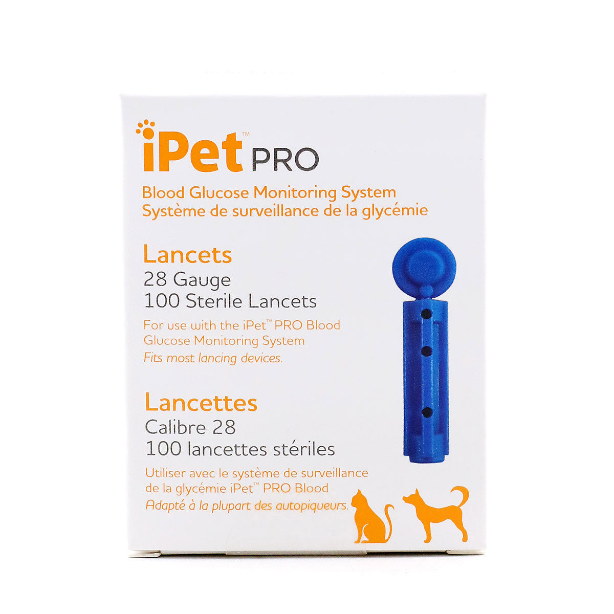 Glucometer IPet Pro - Lancets Only Pack of 100