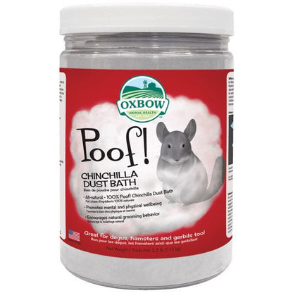 Poof! Dust Bath for Small Pets 2.5 lb 1.13 kg Jug
