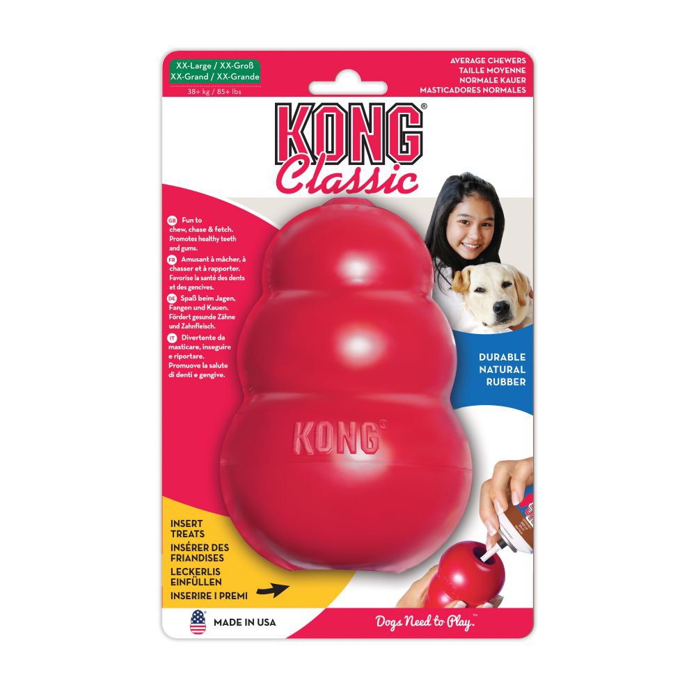 Classic Stuffing Toy for Dogs (Red) 1 Unit, XXLarge - additional product view 2