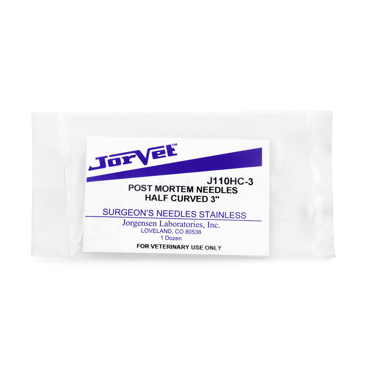 Needle Extra Heavy Duty Half Curved (3 in) Pack of 12 Needles - additional product view 2