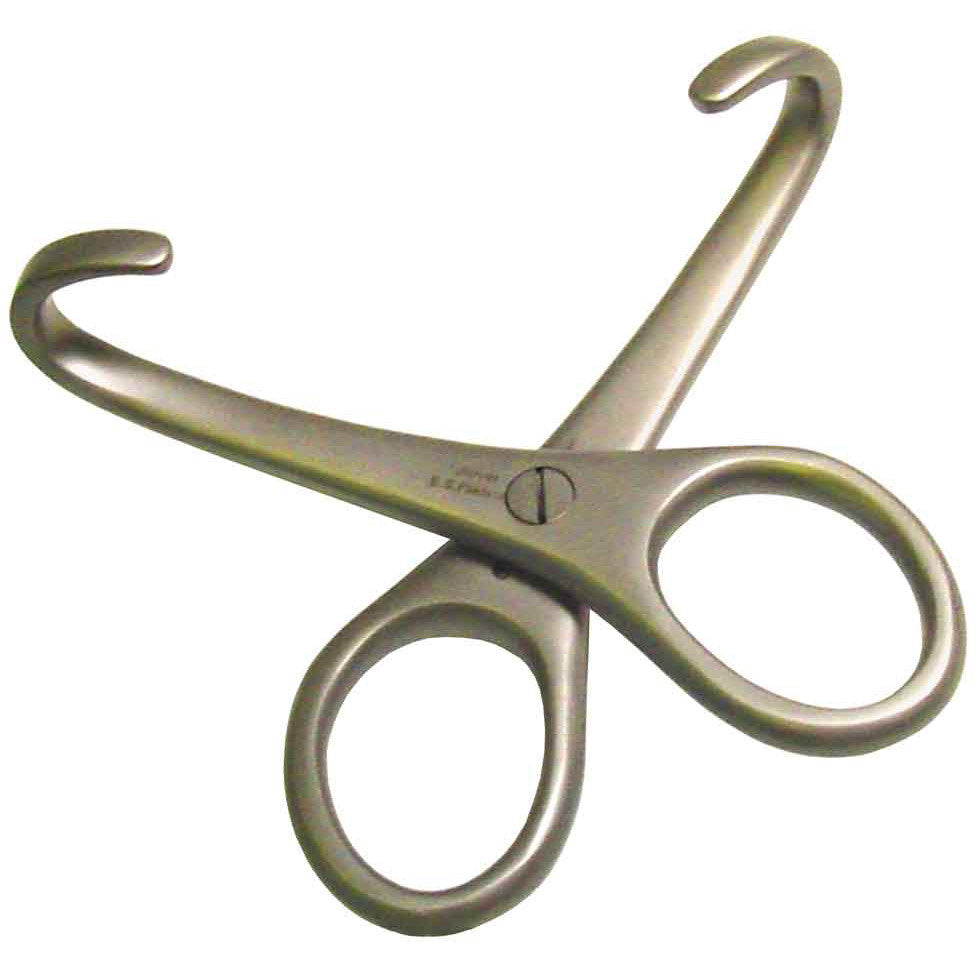 Obstetrical Hook Vienna Double Eye Hook 5.5 in 1 Hook Blunt