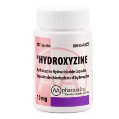 Hydroxyzine, 10 mg, 100 Capsules - product image 1