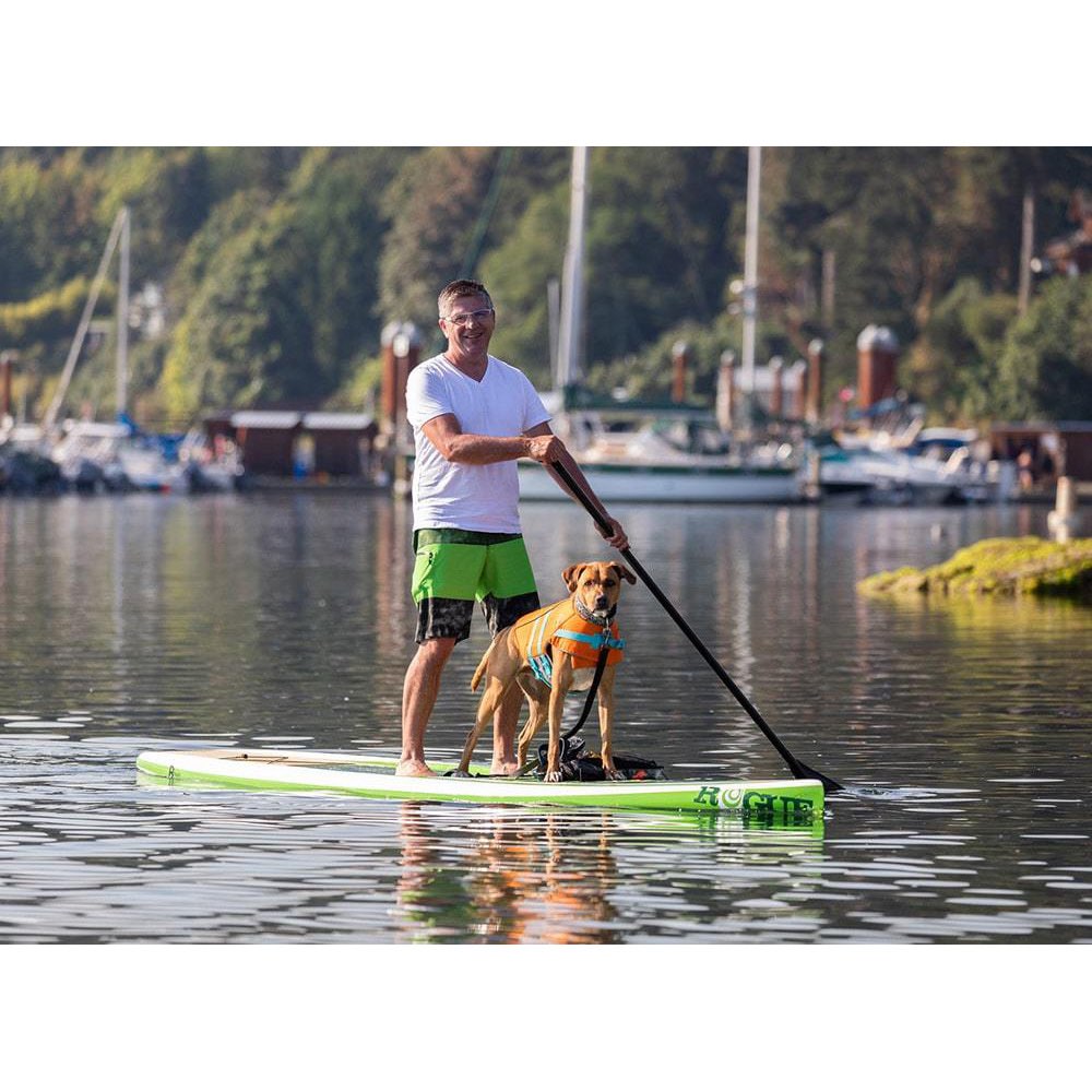 Tidal Life Vest for Dogs (Orange) 1 Vest, Orange / Teal, Small - additional product view 2