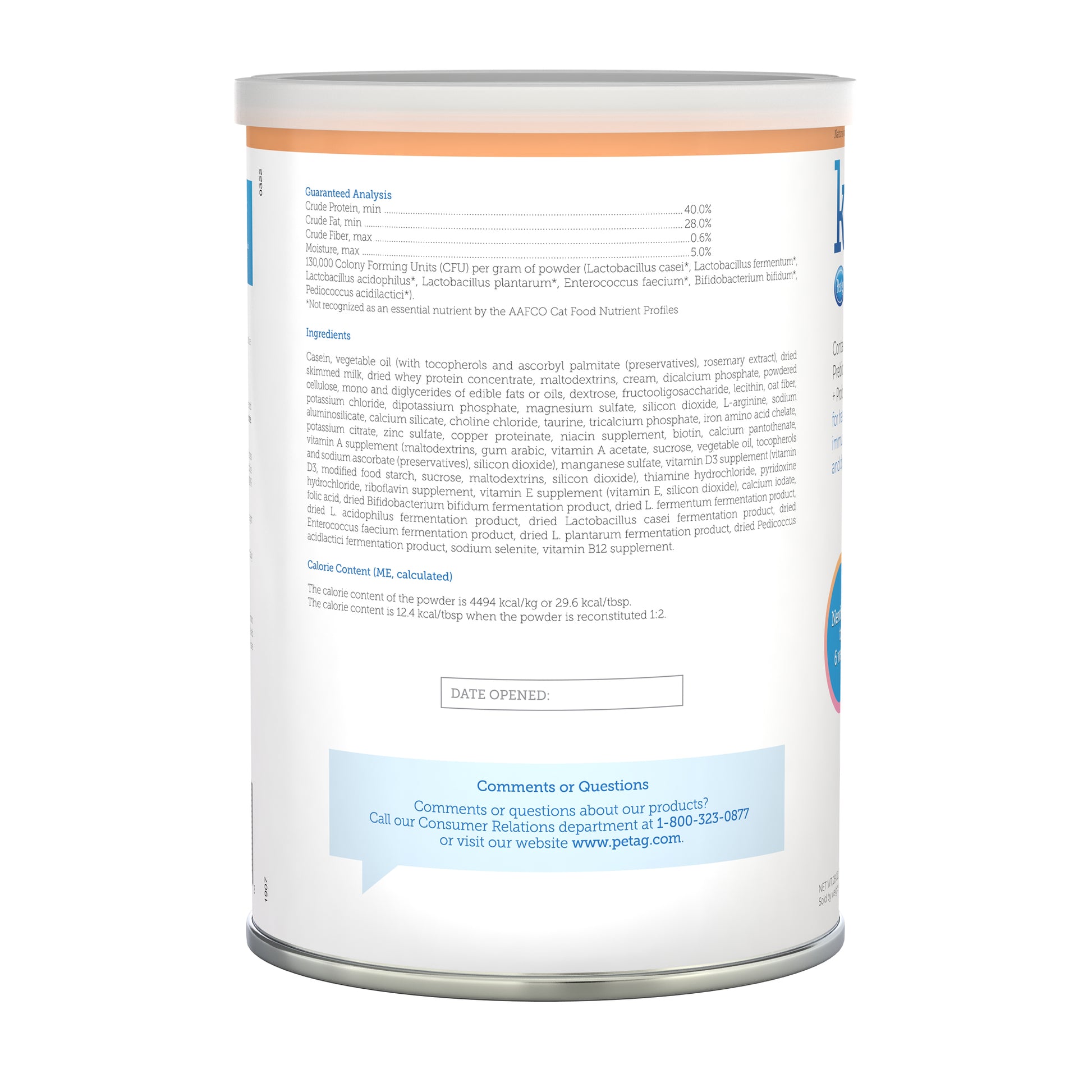 KMR Kitten Powder Milk Replacer for Cats 793 g Jar - additional product view 2