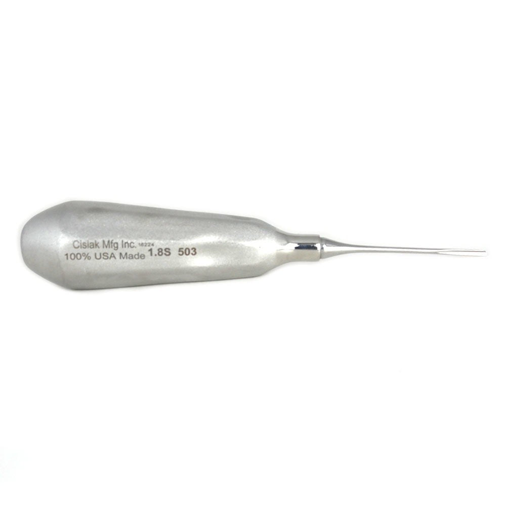 Straight Feline Elevator with 503 Handle for Cats 1.8 Mm 1 Elevator Short Shank