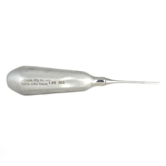 Straight Feline Elevator with 503 Handle for Cats 1.8 Mm 1 Elevator Short Shank