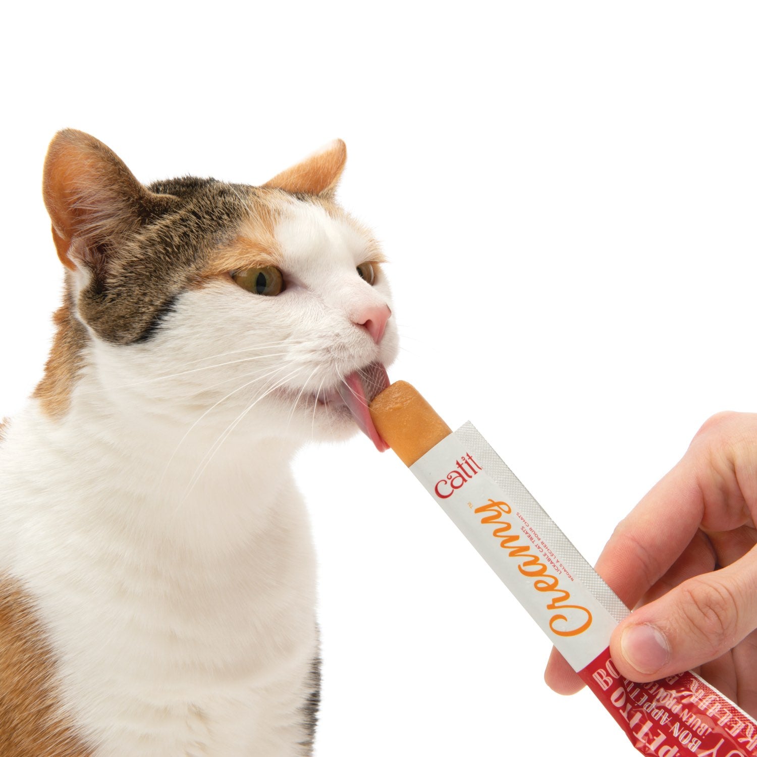 Creamy Lickable Cat Treats for Cats (Salmon) Pack of 5 - additional product view 3
