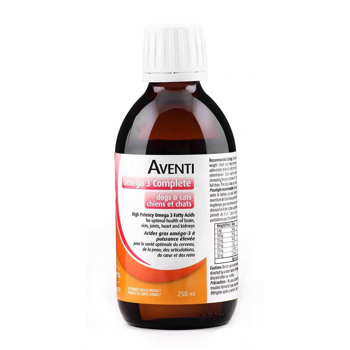 Aventi Omega 3 Complete 250 mL Bottle 165 / 110 mg / mL