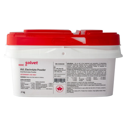 AVL Electrolyte Powder for Farm Animals 2 kg