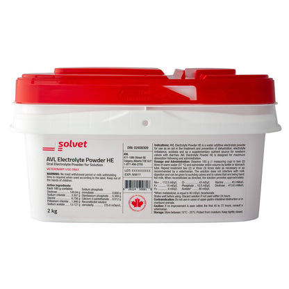 AVL Electrolyte Powder HE for Farm Animals 2 kg