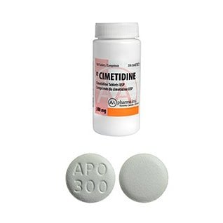 Cimetidine Tablet Bottle of 100 Tablets