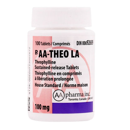AA - Theo LA Tablet (Extended - Release) Bottle of 100 Tablets