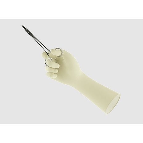 Glove Surgical Latex Sensi - Touch Powder Free Box of 50 Pairs, Natural, 8 - additional product view 2