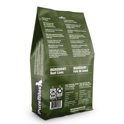 PureBites for Dogs (Beef Liver) 1248 g Bag - additional product view 2