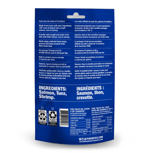 PureBites Freeze - Dried Cat Treats for Cats (Ocean Medley) 22 g Bag - additional product view 2