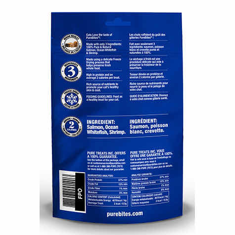 PureBites Freeze - Dried Cat Treats for Cats (Ocean Medley) 22 g Bag - additional product view 3