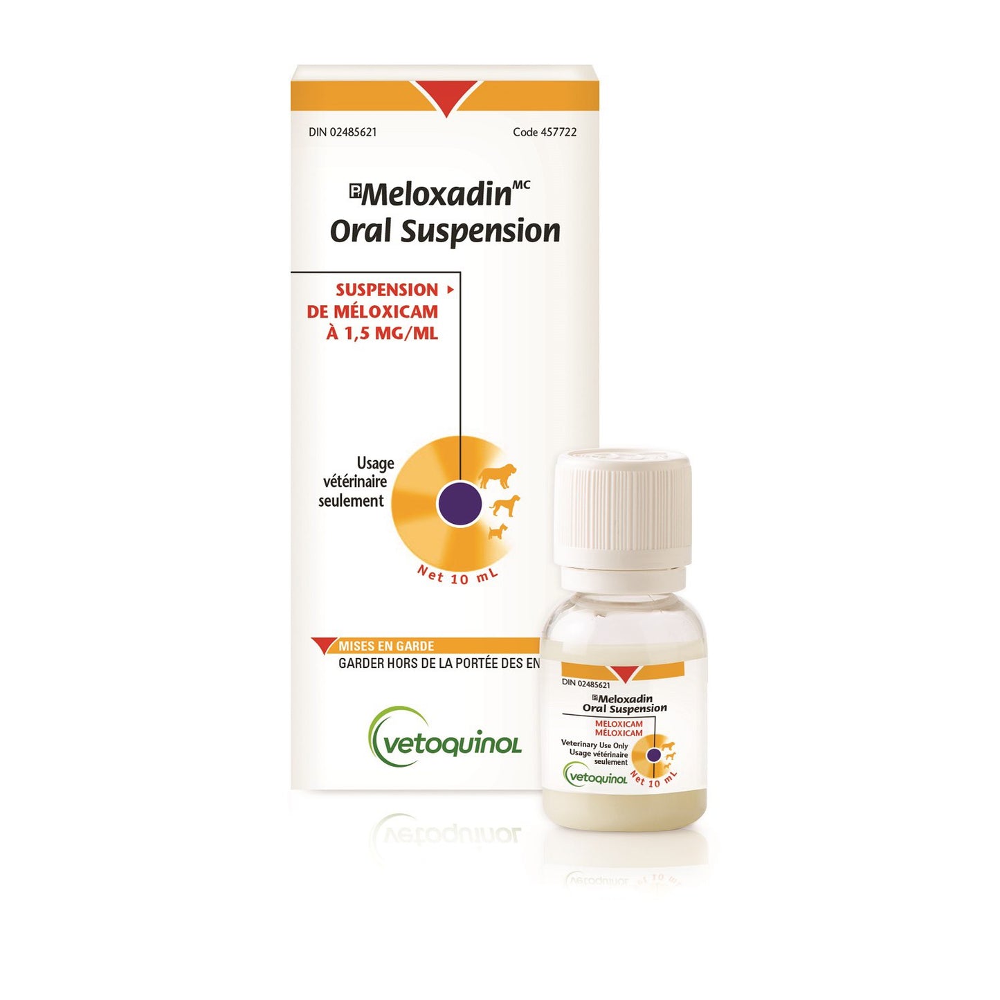 Meloxadin Oral Suspension 1 Bottle of 10 mL