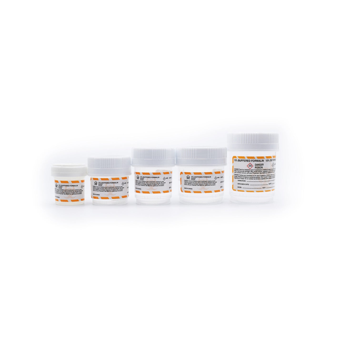Formalin 10% Prefilled Container Pack of 10, 20 mL