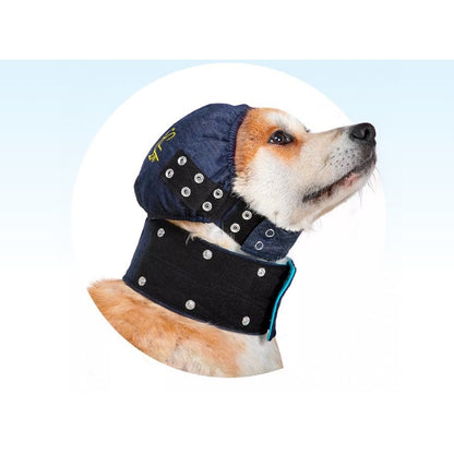 Head Cover for Dogs (Blue) 1 Unit - additional product view 2