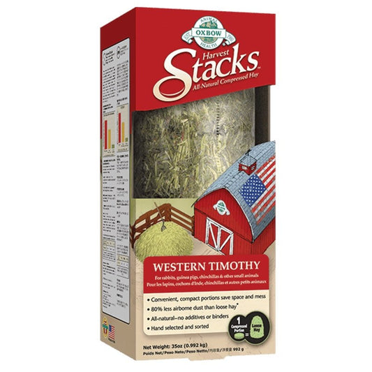 Harvest Stacks Western Timothy for Small Pets (Original) 0.992 kg Box