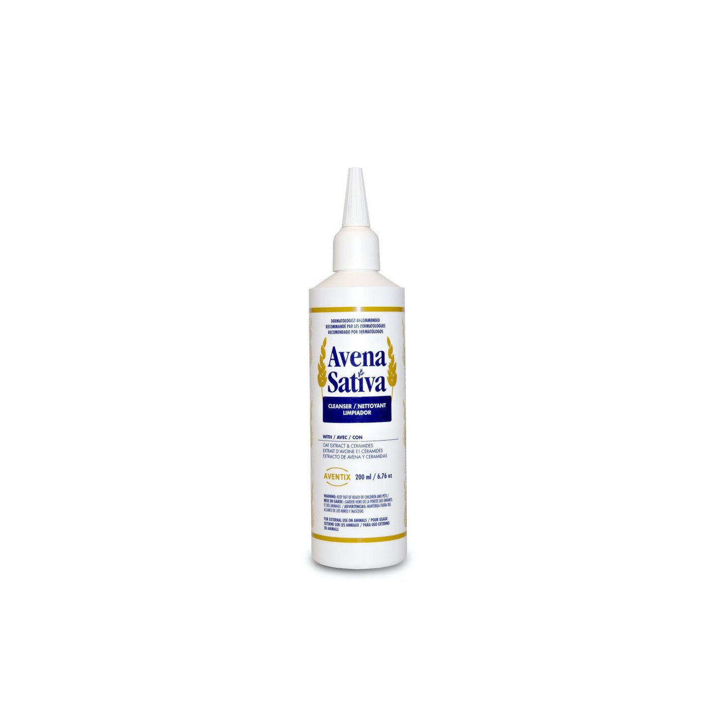 Avena Sativa Ear Cleanser for Cats 200 mL Bottle