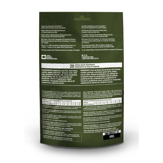 PureBites Food and Topper for Dogs - Beef - product image 2